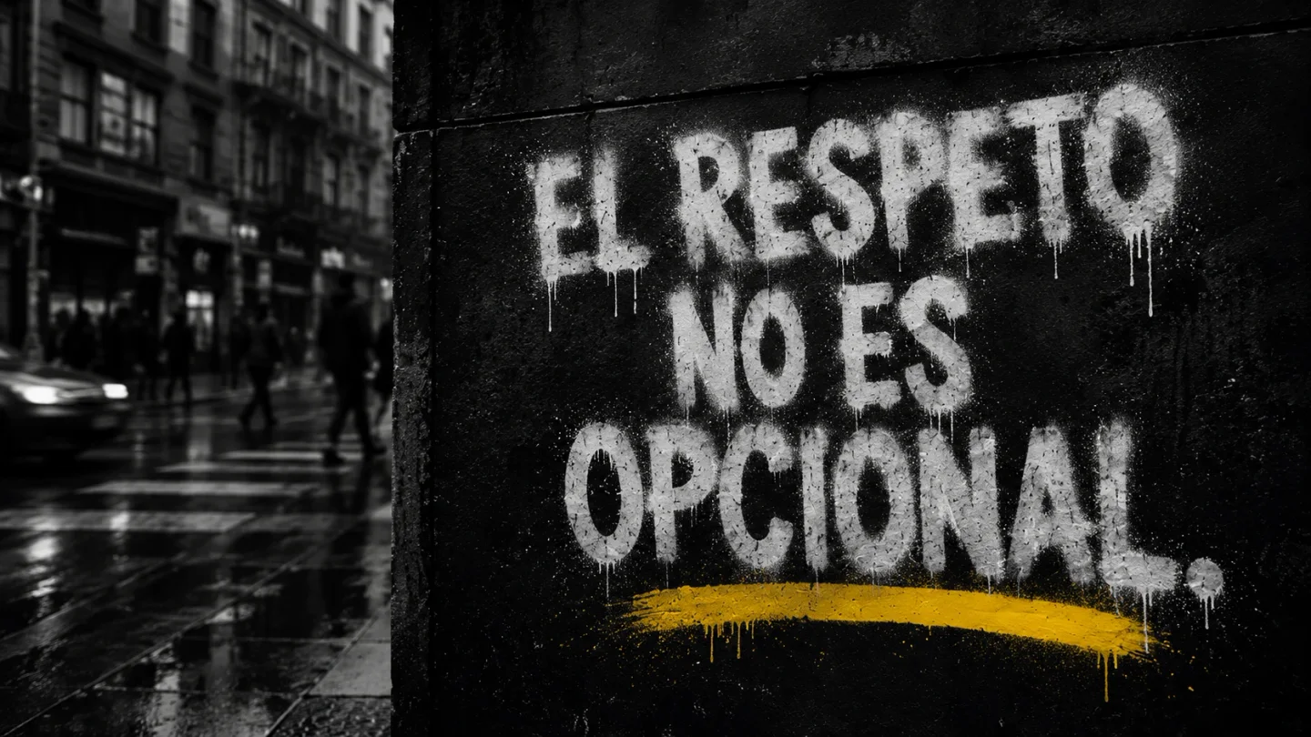 el respeto no es opcional